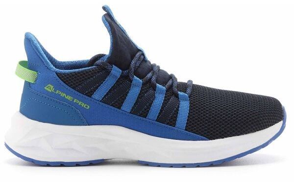 ALPINE PRO NARON Pánska voľnočasová obuv, tmavo modrá, veľkosť