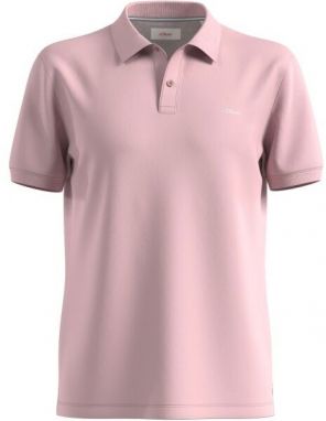 s.Oliver RL POLO SHIRT Pánske polo tričko, ružová, veľkosť