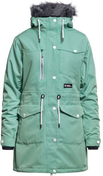 Horsefeathers LUANN JACKET Dámska lyžiarska/snowboardová bunda, tyrkysová, veľkosť