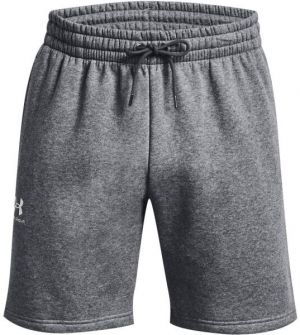Under Armour ESSENTIAL FLEECE Pánske kraťasy, sivá, veľkosť