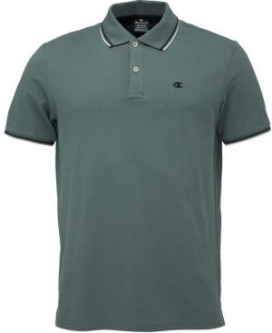 Champion LEGACY Pánske tričko polo, tmavo zelená, veľkosť