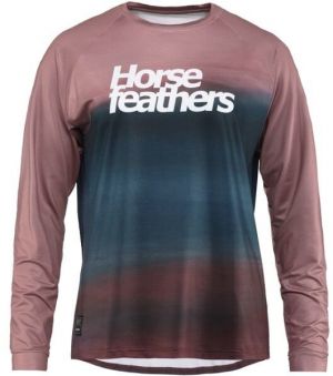 Horsefeathers QUANTUM Dámske cyklistické tričko, ružová, veľkosť