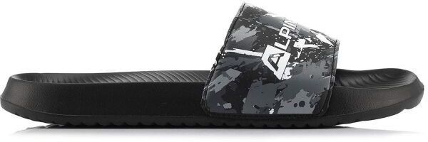 ALPINE PRO ORMES Pánske šľapky, čierna, veľkosť