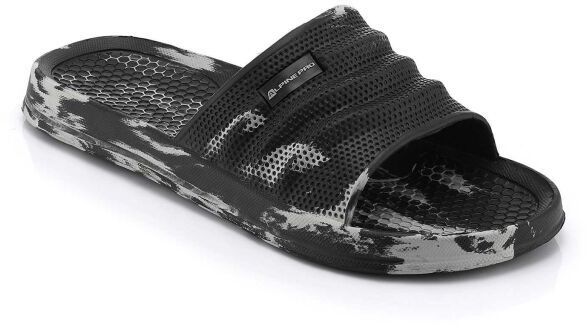 ALPINE PRO MOLAY Pánske šľapky, čierna, veľkosť