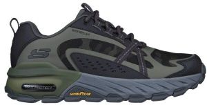 Skechers MAX PROTECT - TASKFO Pánska voľnočasová obuv, khaki, veľkosť