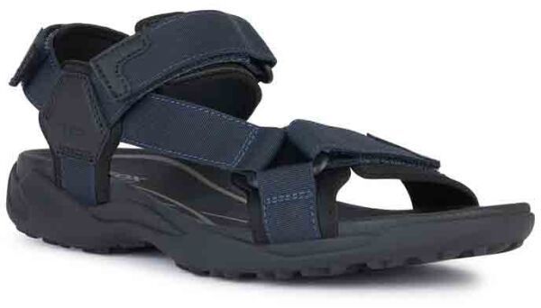 Geox TERRENO + GRIP A Pánske sandále, tmavo modrá, veľkosť
