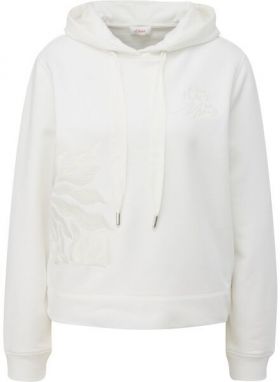 s.Oliver RL SWEATSHIRT Dámska mikina, biela, veľkosť