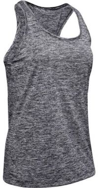 Under Armour TECH TANK Dámske tielko, tmavo sivá, veľkosť S