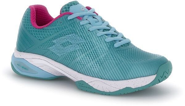 Lotto MIRAGE 300 III SPD W Dámska tenisová obuv, svetlo zelená, veľkosť 38