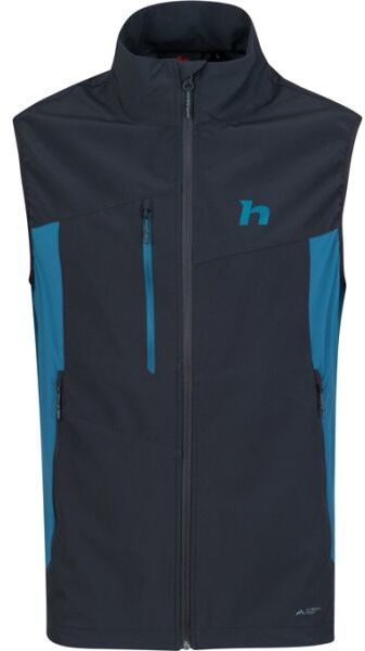 Hannah CARSTEN VEST Pánska softshellová vesta, čierna, veľkosť XXXL