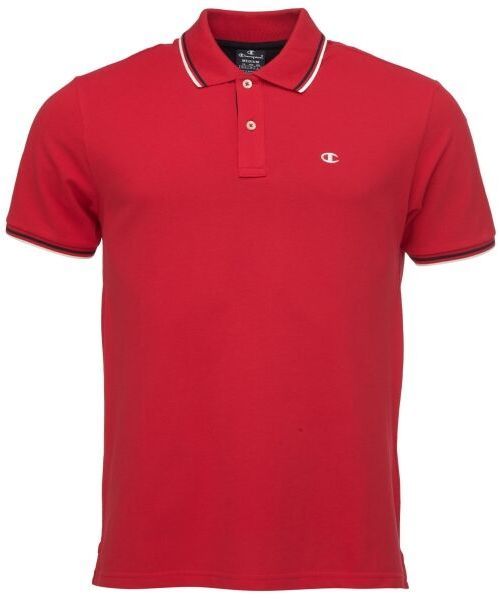Champion LEGACY Pánske tričko polo, červená, veľkosť