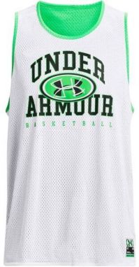 Under Armour BASELINE Pánske tielko, biela, veľkosť