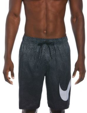 Nike GRID SWOOSH BREAKER Pánske plavecké šortky, čierna, veľkosť
