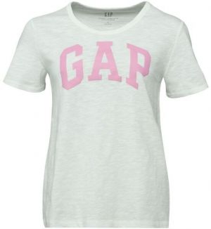 GAP LOGO SLUB Dámske tričko, biela, veľkosť