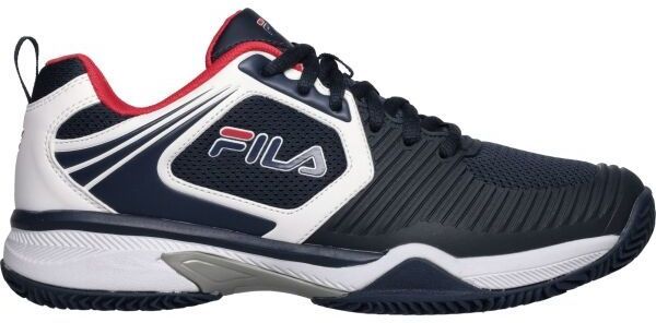 Fila VELOCE M Pánska tenisová obuv, tmavo modrá, veľkosť