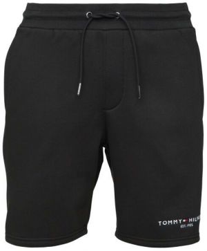 Tommy Hilfiger SMALL TOMMY LOGO Pánske kraťasy, čierna, veľkosť