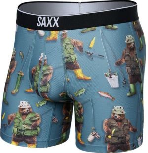 SAXX VOLT Pánske boxerky, modrá, veľkosť