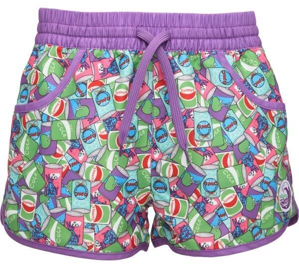 AQUOS MOANA Dievčenské kúpacie šortky, mix, veľkosť 140-146