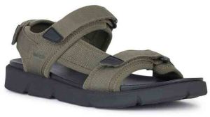 Geox XAND 2S A Pánske sandále, khaki, veľkosť