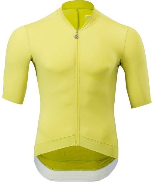 SILVINI ANSINO Pánsky cyklistický dres, žltá, veľkosť