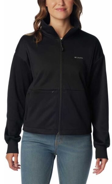 Columbia BOUNDLESS TREK TECH FULL ZIP Dámska mikina, čierna, veľkosť