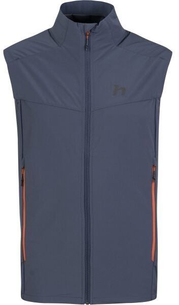 Hannah SEUMAS VEST Pánska softshellová vesta, tmavo sivá, veľkosť