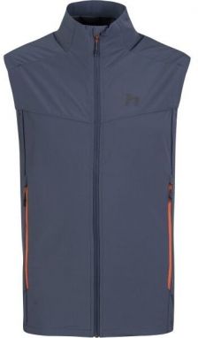 Hannah SEUMAS VEST Pánska softshellová vesta, tmavo sivá, veľkosť