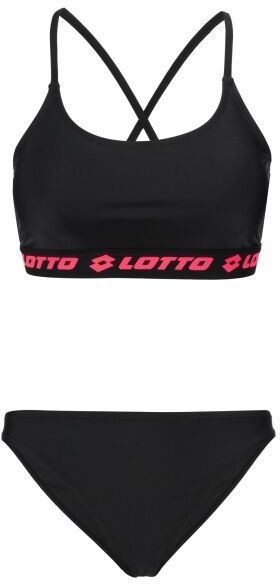 Lotto JELI Dámske dvojdielne plavky, čierna, veľkosť