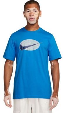 Nike SPORTSWEAR Pánske tričko, modrá, veľkosť XXL
