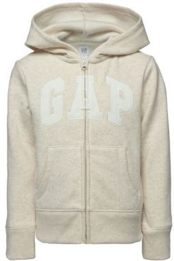 GAP LOGO FZ Dievčenská mikina, béžová, veľkosť