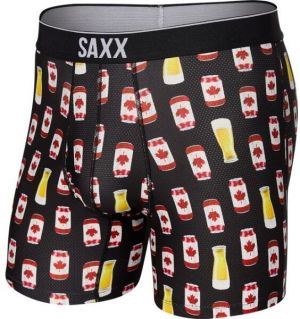 SAXX VOLT Pánske boxerky, čierna, veľkosť