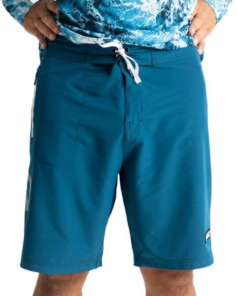 ADVENTER & FISHING UV SHORTS Pánske rybárske kraťasy, tyrkysová, veľkosť