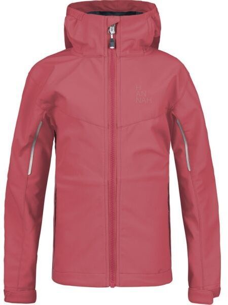 Hannah CAPRA JR Dievčenská softshellová bunda, ružová, veľkosť 122-128