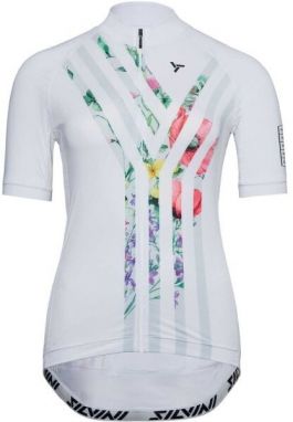 SILVINI WOMEN JERSEY CALNIA Dámsky cyklistický dres, biela, veľkosť