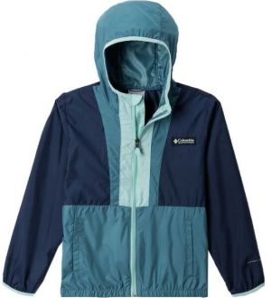 Columbia BACK BOWL HOODED WINDBREAKER Chlapčenská vetrovka, tmavo modrá, veľkosť