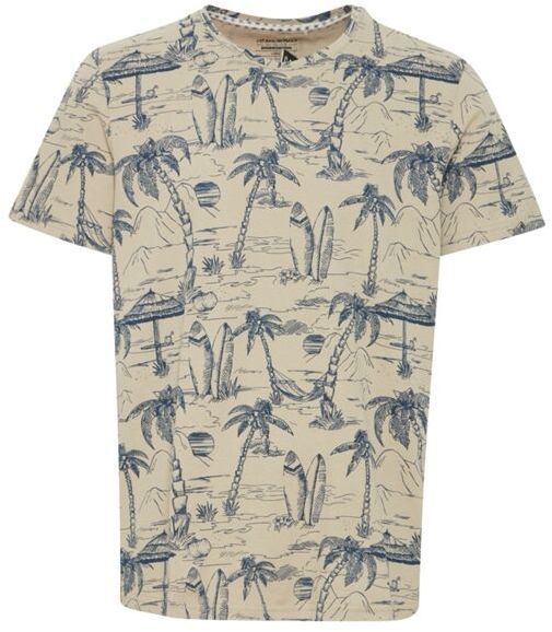 BLEND TEE REGULAR FIT Pánske tričko, béžová, veľkosť