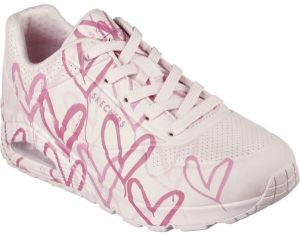 Skechers UNO - LOVING LOVE Dámska obuv na voľný čas, béžová, veľkosť