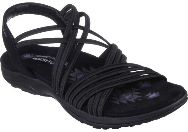 Skechers REGGAE SLIM Dámske sandále, čierna, veľkosť