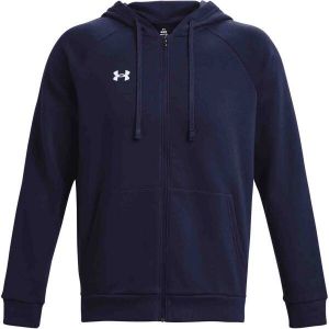Under Armour RIVAL Pánska mikina, tmavo modrá, veľkosť