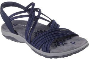 Skechers REGGAE SLIM Dámske sandále, tmavo modrá, veľkosť