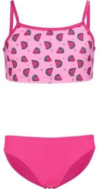 AQUOS SIENNA Dievčenské dvojdielne plavky, ružová, veľkosť 116-122