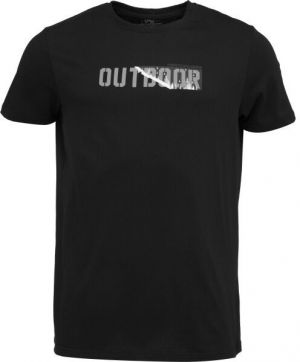 Northfinder KAISON Pánske tričko, čierna, veľkosť