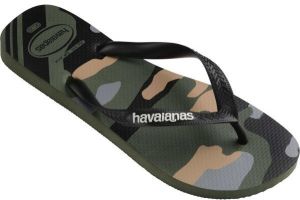 HAVAIANAS CAMU Pánske žabky, khaki, veľkosť 47/48