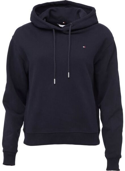 Tommy Hilfiger REG FLAG ON CHEST Dámska mikina, tmavo modrá, veľkosť