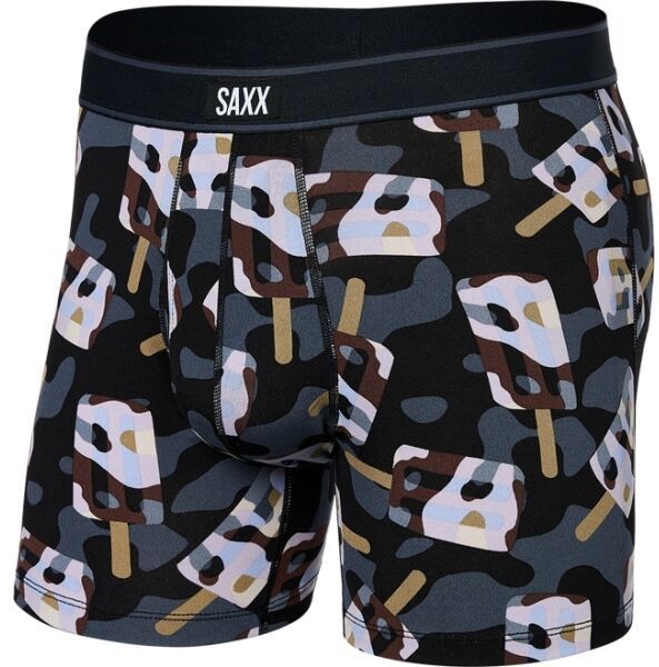 SAXX DAYTRIPPER Pánske boxerky, čierna, veľkosť