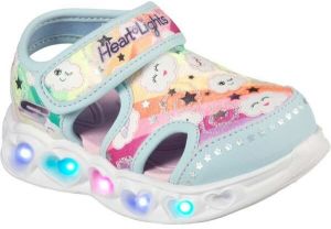 Skechers HEART LIGHTS SANDALS-CUTIE CLOUDS Dievčenské sandále, mix, veľkosť