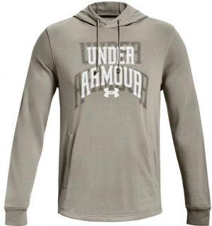 Under Armour RIVAL TERRY GRAPHIC Pánska mikina, zelená, veľkosť