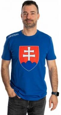 Kappa LOGO KAFERS Pánske tričko, modrá, veľkosť XXXL