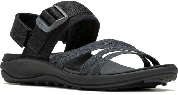 Merrell DISTRICT 4 BACKSTRAP Dámske outdooorové sandále, čierna, veľkosť 37