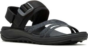 Merrell DISTRICT 4 BACKSTRAP Dámske outdooorové sandále, čierna, veľkosť 37